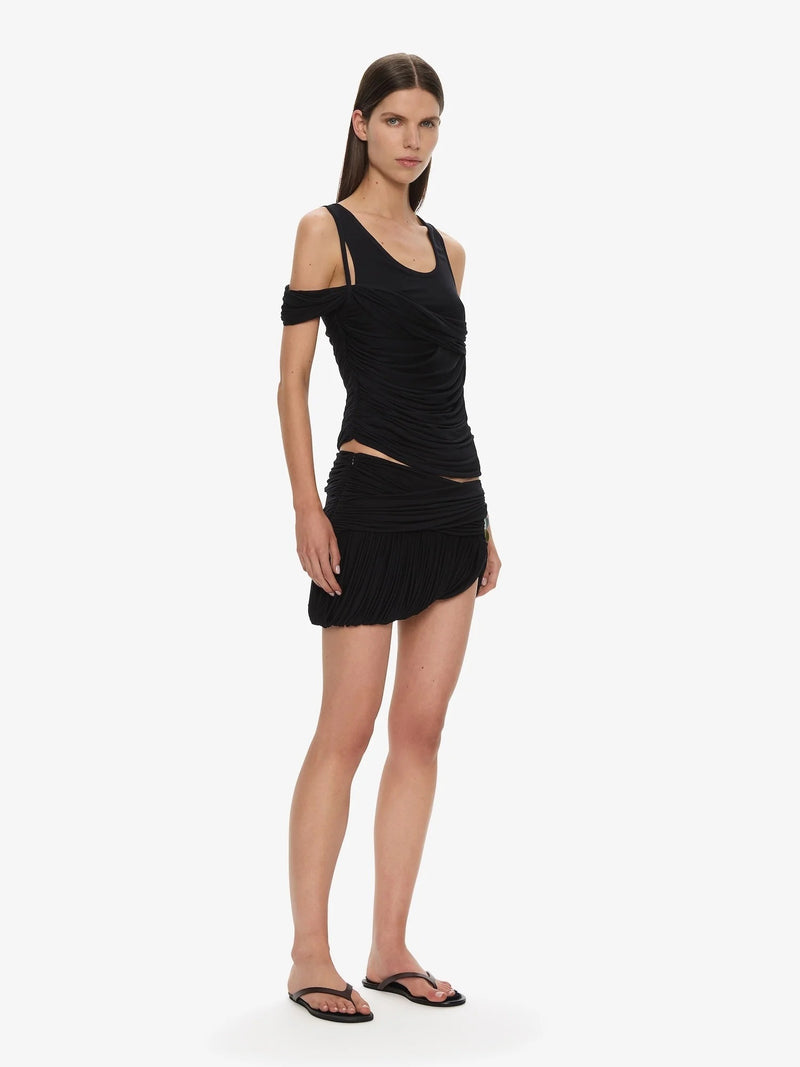 BEACH GLASS SHAWL JERSEY TANK