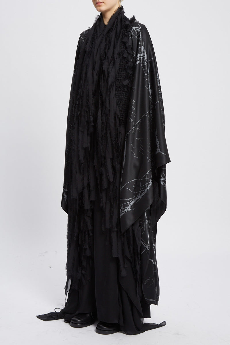 FORA MACRAME' EMBROIDERY ROBE
