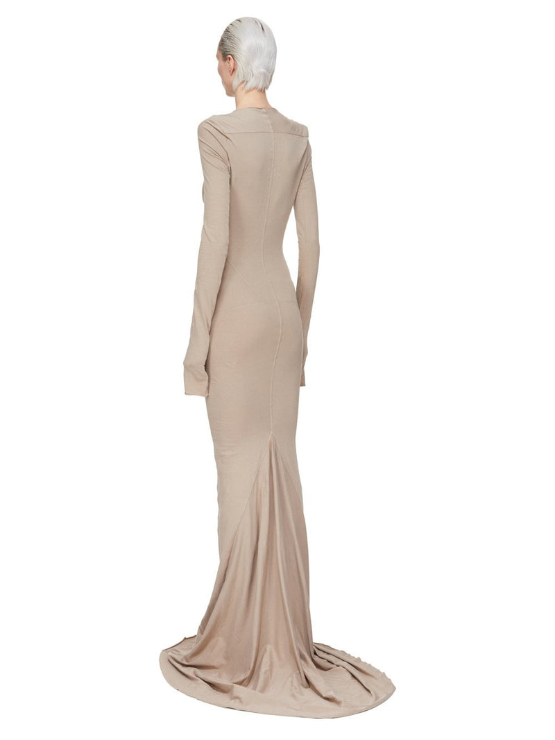 SIMPLE EDFU GOWN DIRTY PEARL