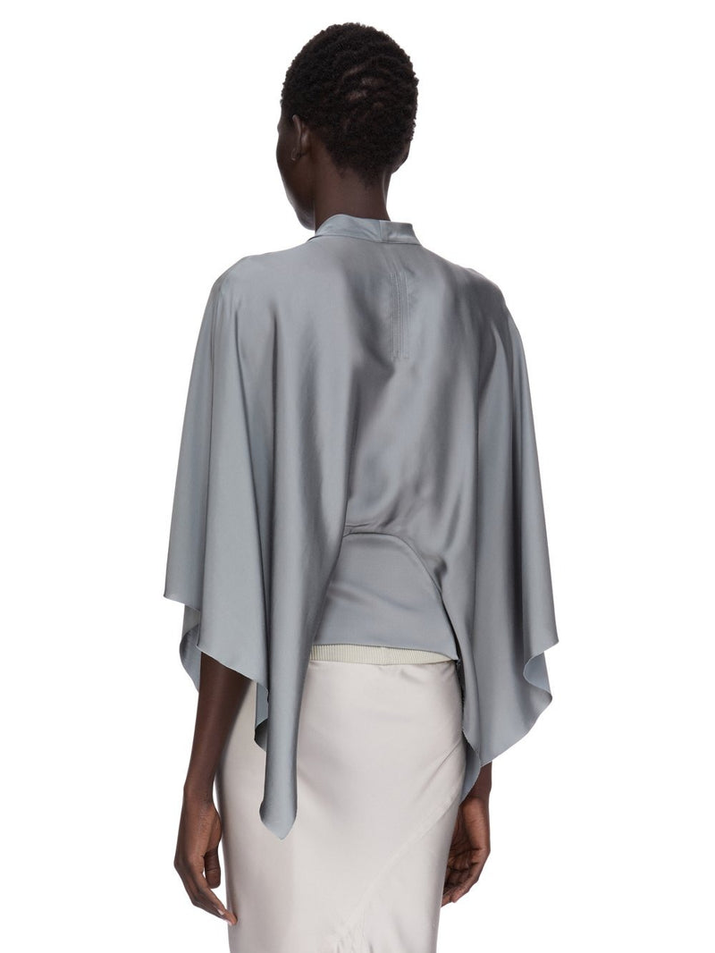 HALF MOON TOP WASHED INDIGO