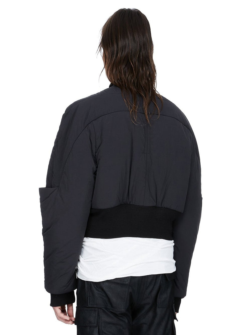 GIRDERED BOMBER BLACK