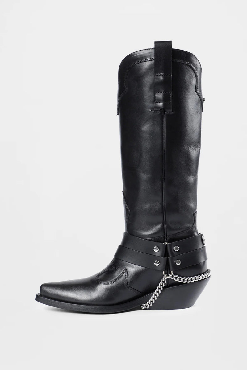 FINNBO SANTIAGS BOOTS WITH BELTS