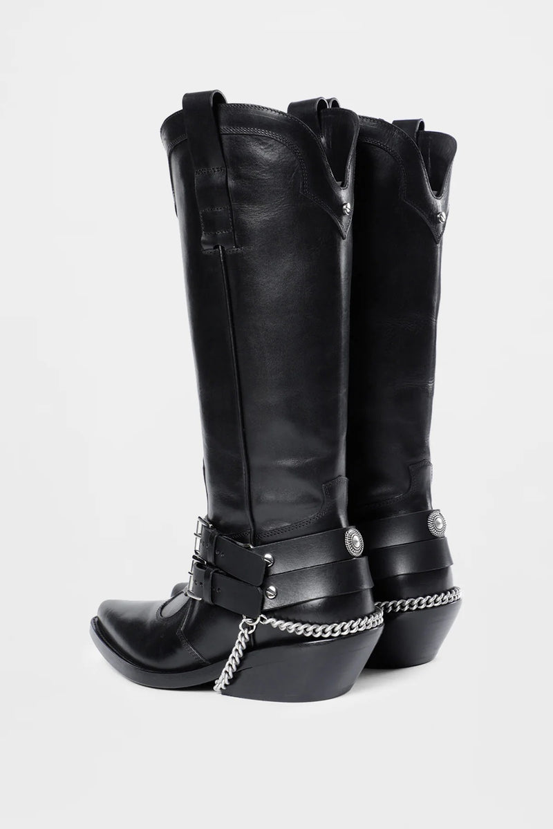 FINNBO SANTIAGS BOOTS WITH BELTS
