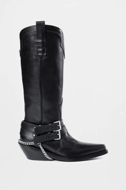 FINNBO SANTIAGS BOOTS WITH BELTS