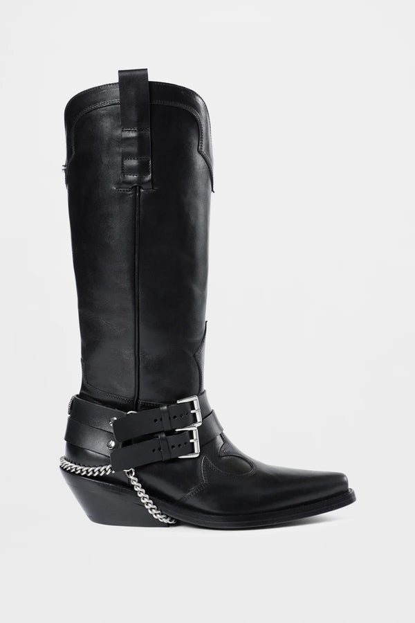 FINNBO SANTIAGS BOOTS WITH BELTS