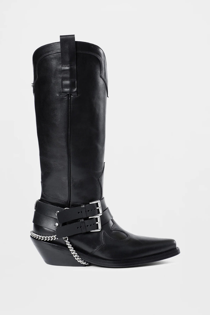 FINNBO SANTIAGS BOOTS WITH BELTS