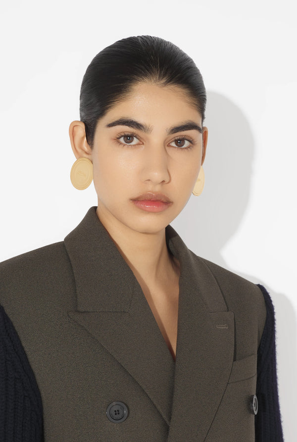 CONSERVE EARRINGS GOLD