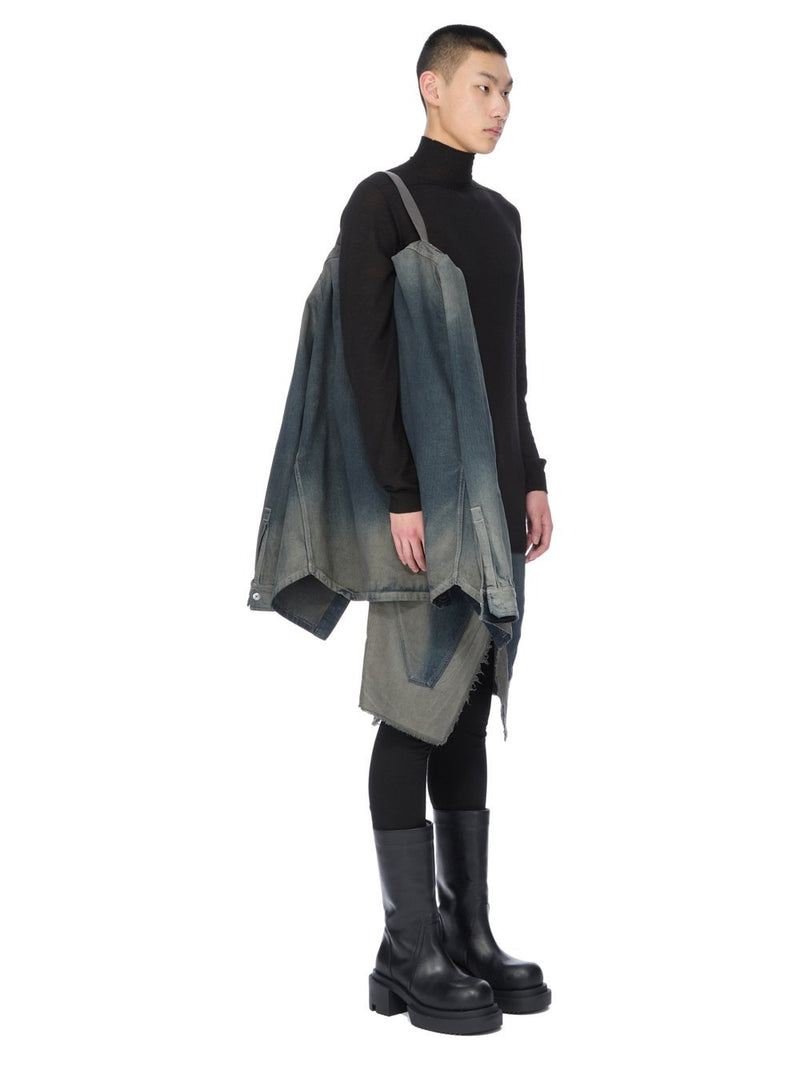 FOGPOCKET OUTERSHIRT DARKDUST DEGRADE