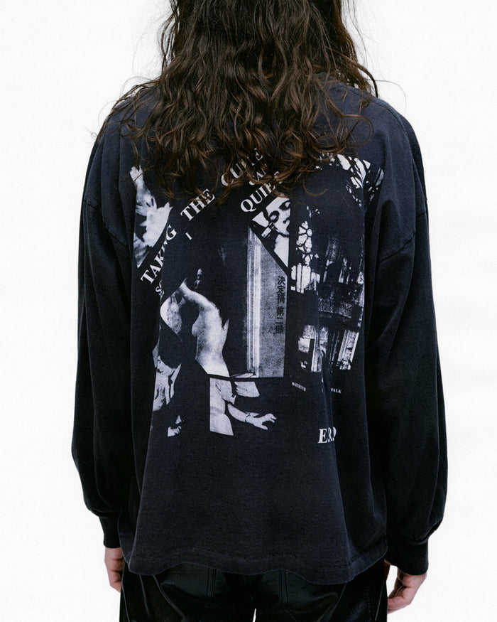 Tシャツ・カットソー ENFANTS RICHES DEPRIMES TAKE THE CURE LS T-SHIRT Enfants Riches Déprimés Taking The Cure LS T-Shirt faded