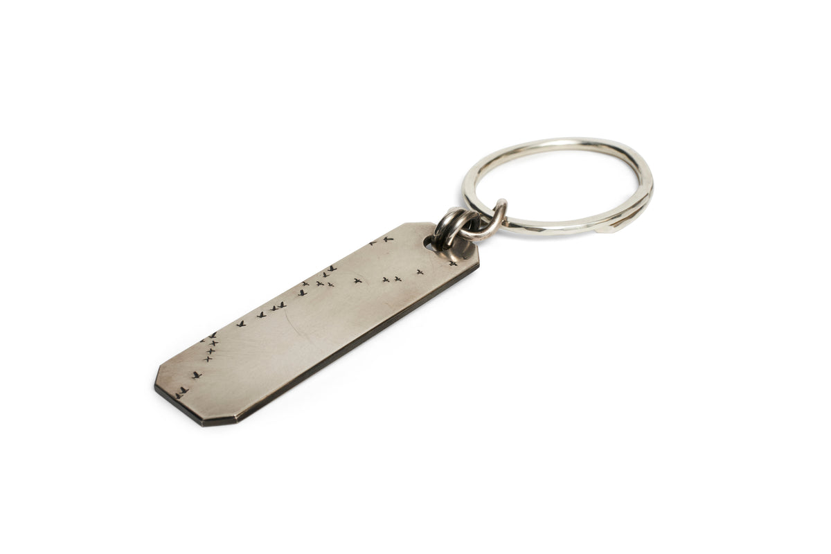 WERKSTATT:MÜNCHEN Bird Flight Engraved Choker | Silver | FARFETCH PL