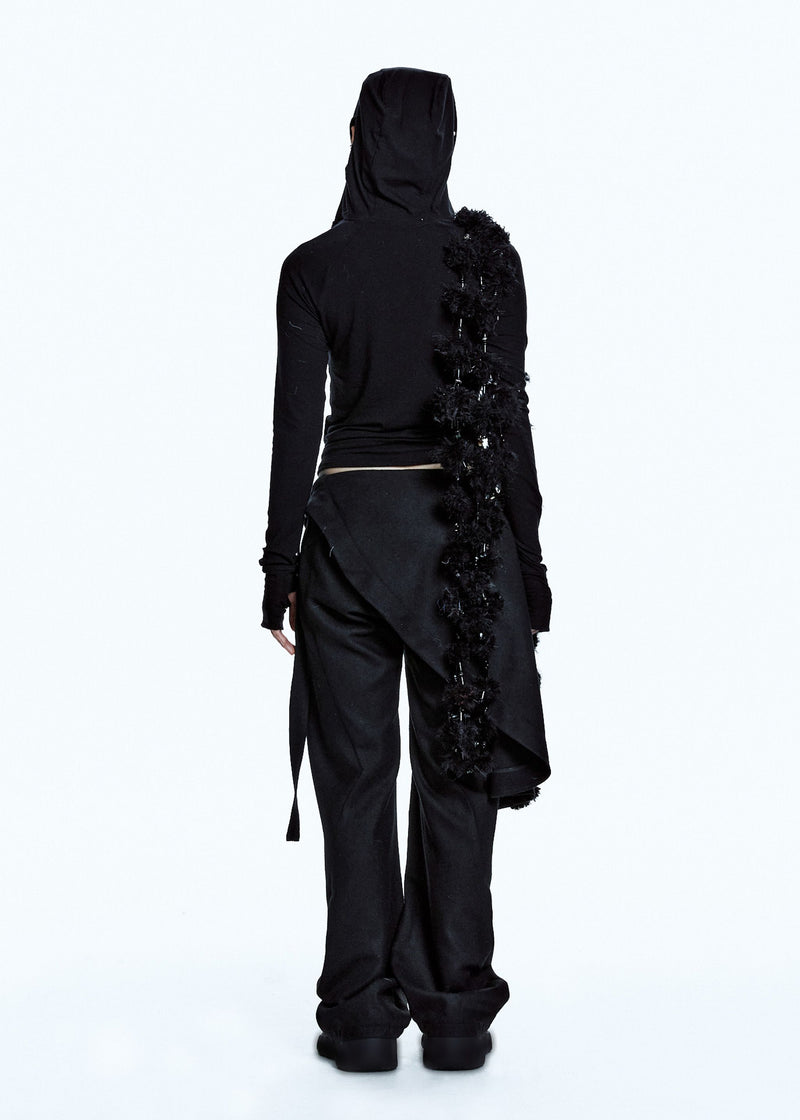 WRAP PANTS BLACK