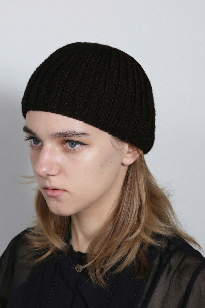 Copper Hand Knitted Beanie