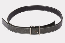 Nero Black Spiral Buckle Belt