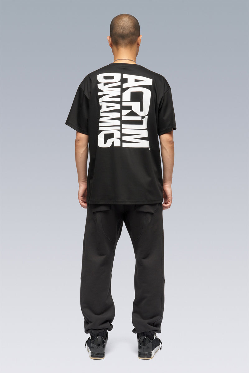 S24-PR-A 100% Cotton Mercerized Short Sleeve T-shirt - Black