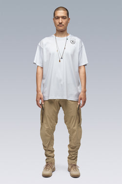 S24-PR-B 100% Cotton Mercerized Short Sleeve T-shirt - White