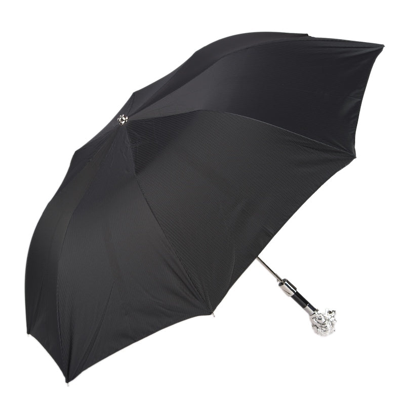 SILVER LION FOLDING UMBRELLA