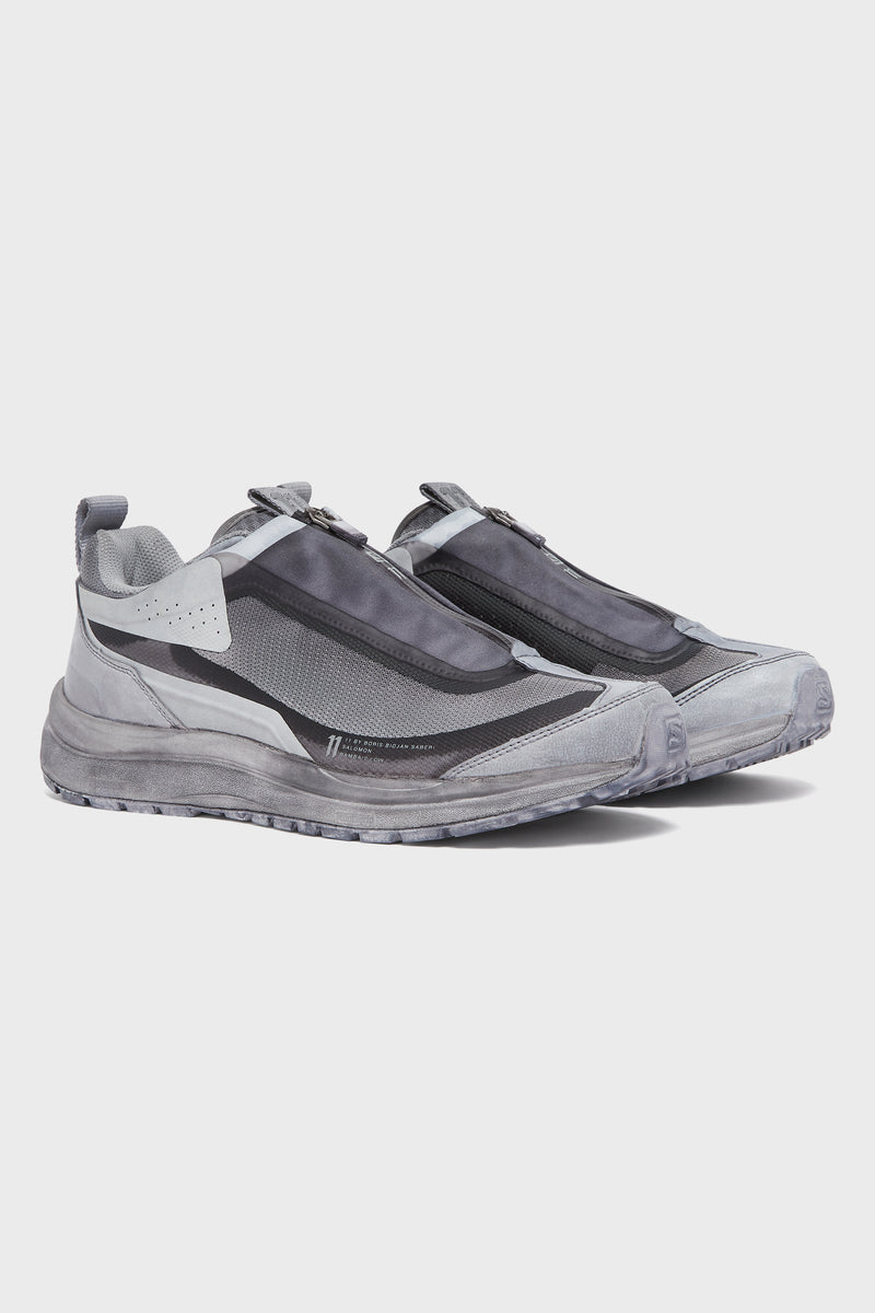 LIGHT GREY SALOMON BAMBA2 LOW SNEAKERS