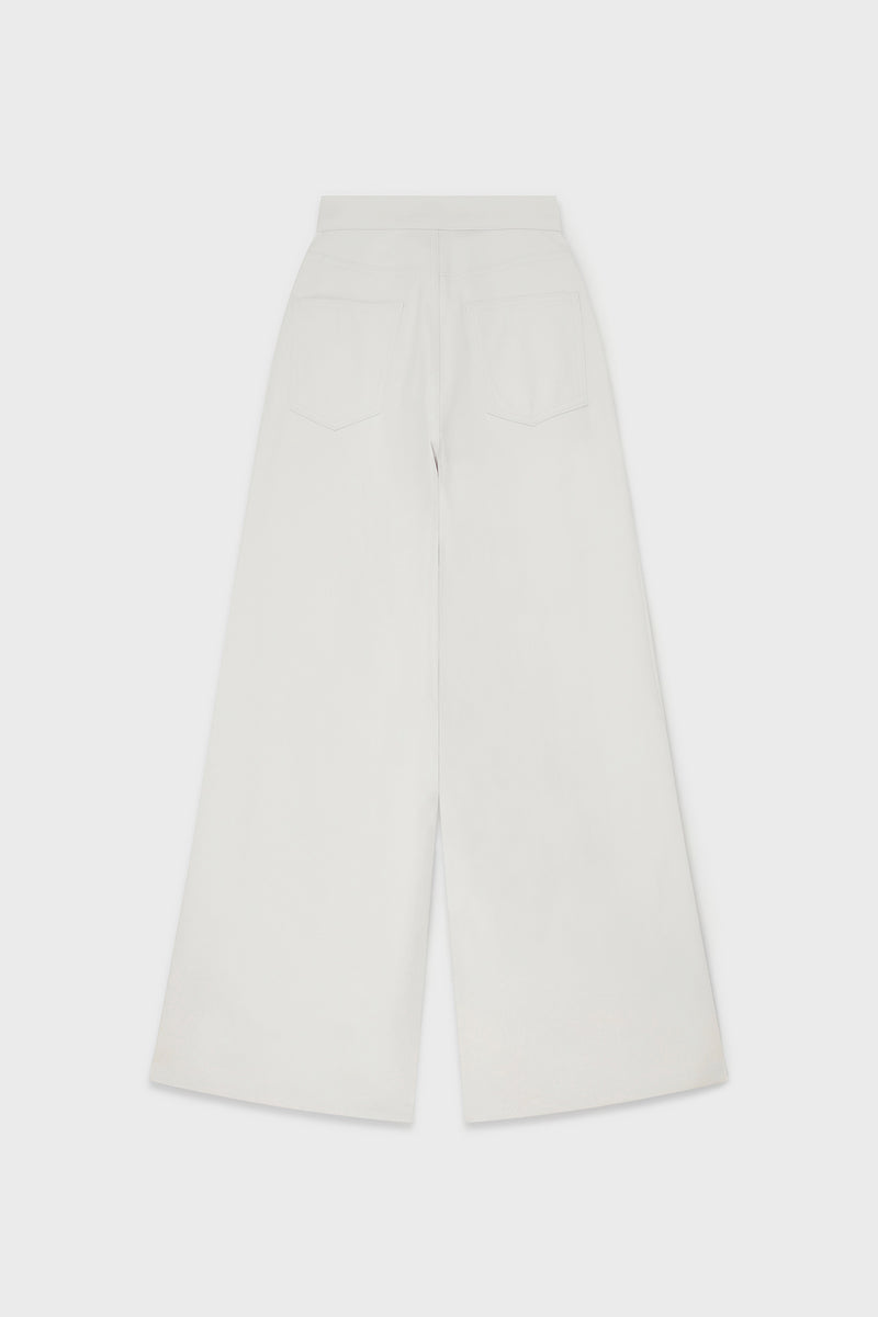 JOHN LAWRENCE SULLIVAN - RIGID DENIM WIDE PANTS – LABSTORE LONDON