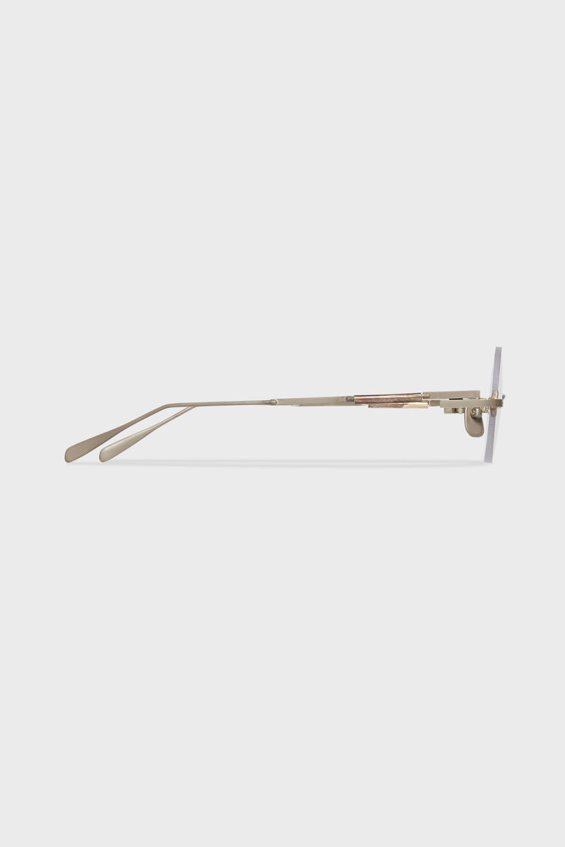 B-MEGANE POLISHED TITAN GLASSES
