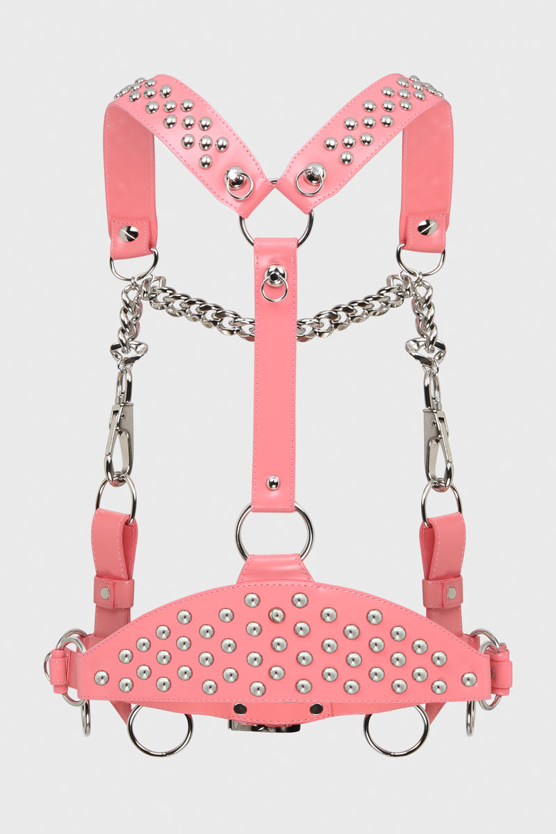 PINK CHAIN HARNESS