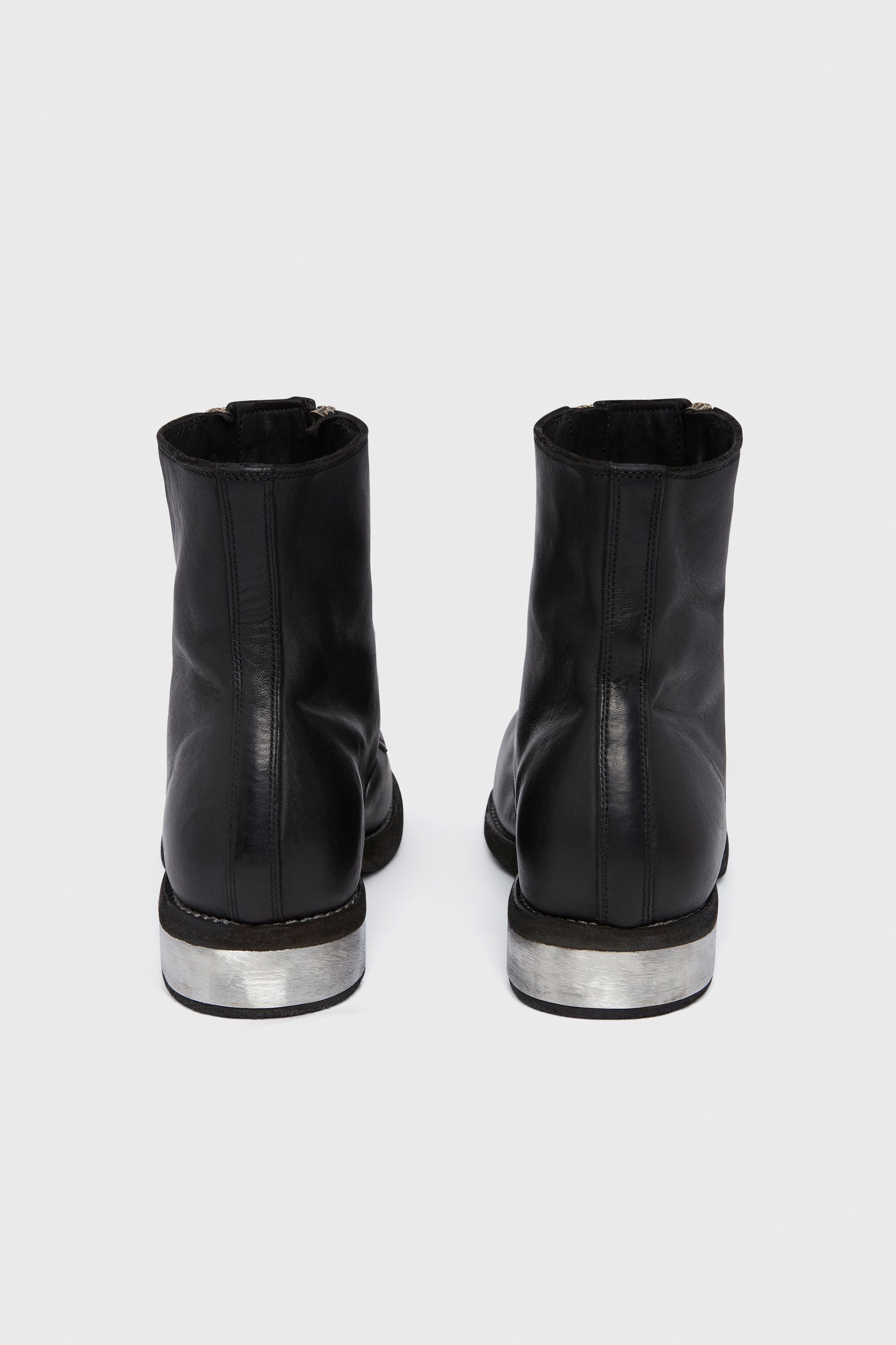 GUIDI - DOUBLE FRONT ZIP BIG DADDY BOOTS – LABSTORE LONDON