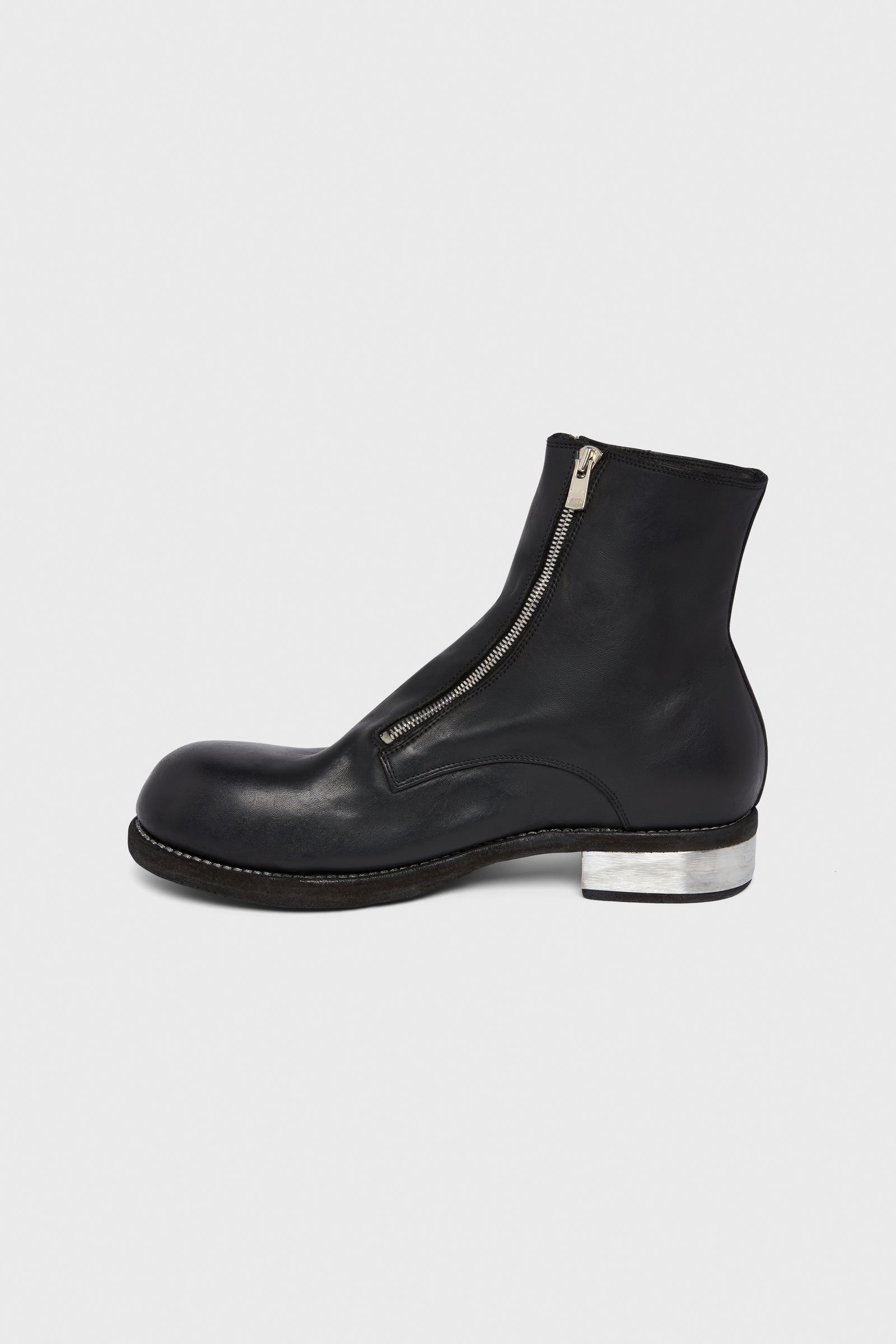 GUIDI - DOUBLE FRONT ZIP BIG DADDY BOOTS – LABSTORE LONDON