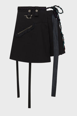 Natasha Zinko florallace Pleated Skirt  Farfetch