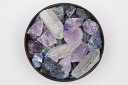 SMALL POT POURRI TOTEM CIRCLE PURPLE HAZE