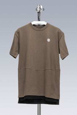 S28-PR-B 100% Organic Cotton Short Sleeve T-shirt - RAF Green/Black