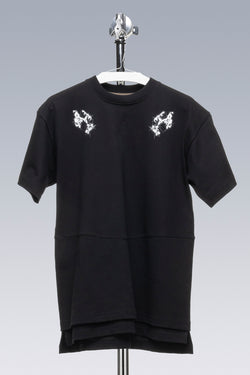 S28-PR-A 100% Organic Cotton Short Sleeve T-shirt - Black