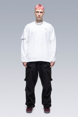 S29-PR-A 100% Organic Cotton Long Sleeve T-shirt - White