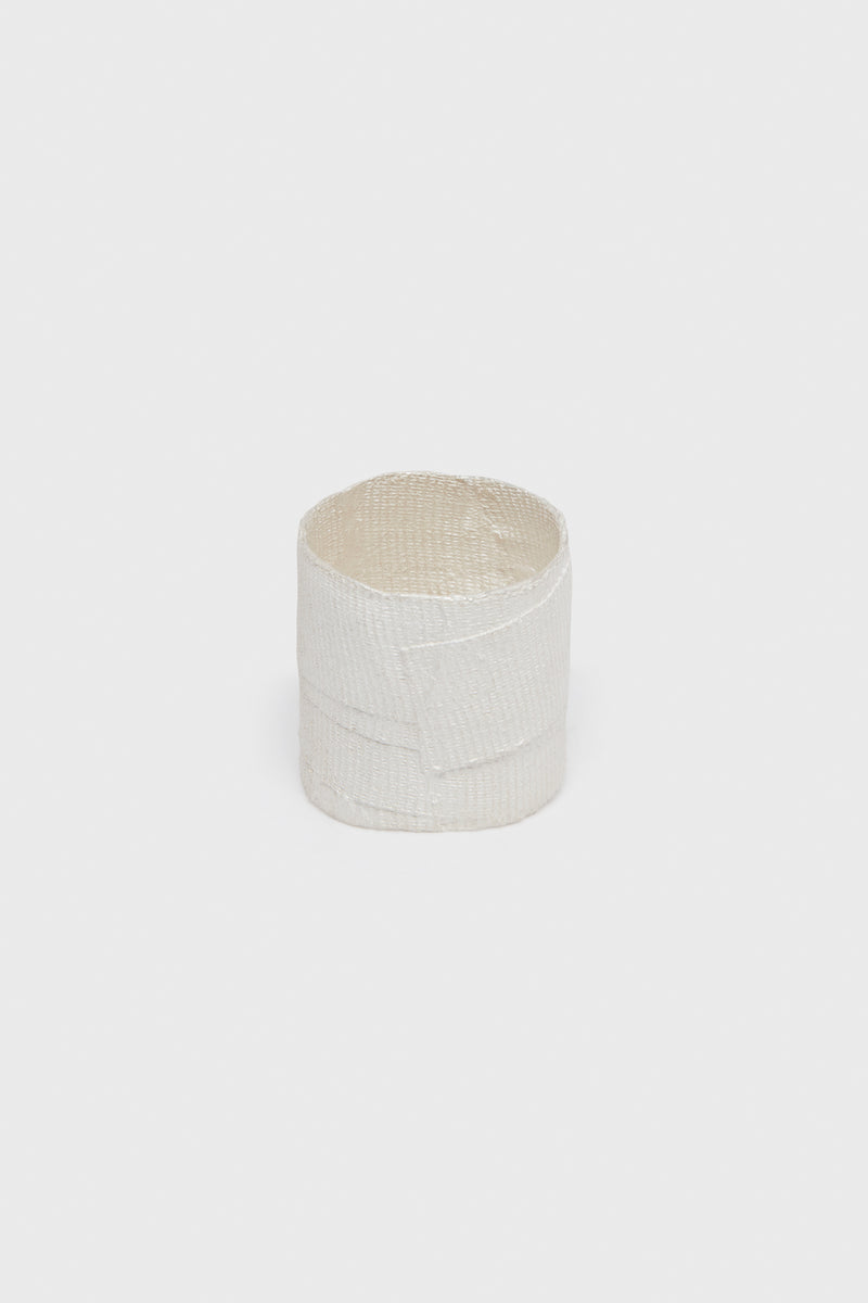 VTGR02 WHITE BANDAGE RING