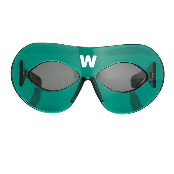 Linda Farrow x Walter Van Beirendonck Diamond Mask Sunglasses