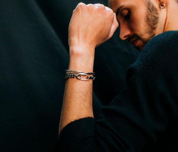 WERKSTATT:MÜNCHEN - BRACELET CROSSED – LABSTORE LONDON